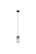 Obrázok pre Italux Merto PND-40930-1A-BK závesné svietidlo 1xE14 40W
