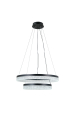 Obrázok pre Italux Pantal PND-34533-2L-BK závesné svietidlo LED 36W 2300lm 3000K/4000K/6000K
