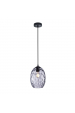 Obrázok pre Italux Novala PND-3031-1-BK-SG závesné svietidlo 1xE27 40W