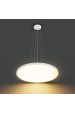 Obrázok pre Italux Manito PND-72843-400R-32W-WH závesné svietidlo LED 32W 3800lm 2800K/4000K/6000K