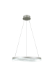 Obrázok pre Italux Morte PND-34535-L-SILV závesné svietidlo LED 45W 4300lm 3000K/4000K/6000K