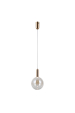 Obrázok pre Italux Strela PND-34378-1M-HBR závesné svietidlo LED 5W  458lm 3000K